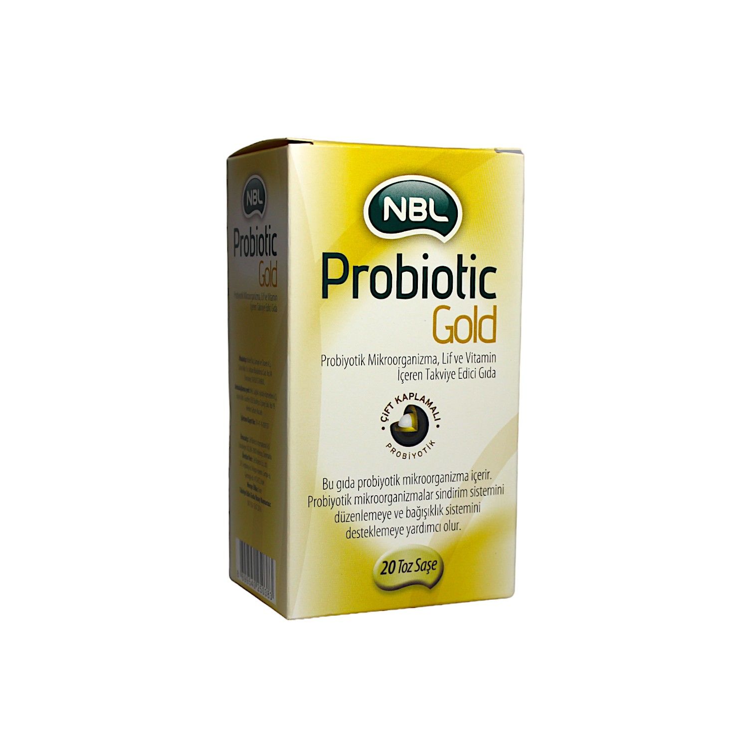 NBL Probiyotik Gold Çift Kaplamalı 20 Saşe