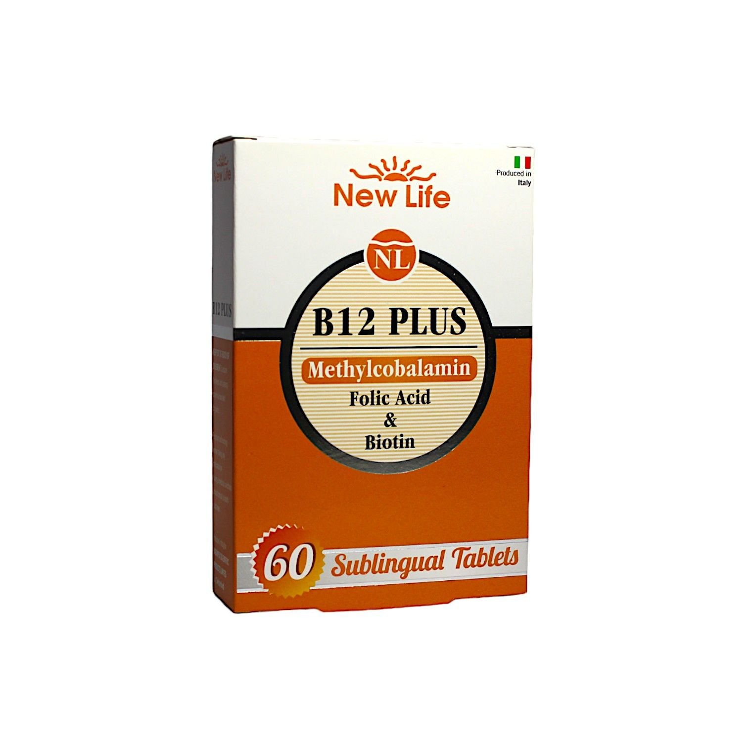 New Life B12 Plus Folik Asit ve Biotin İçeren Takviye Edici 60 Tablet