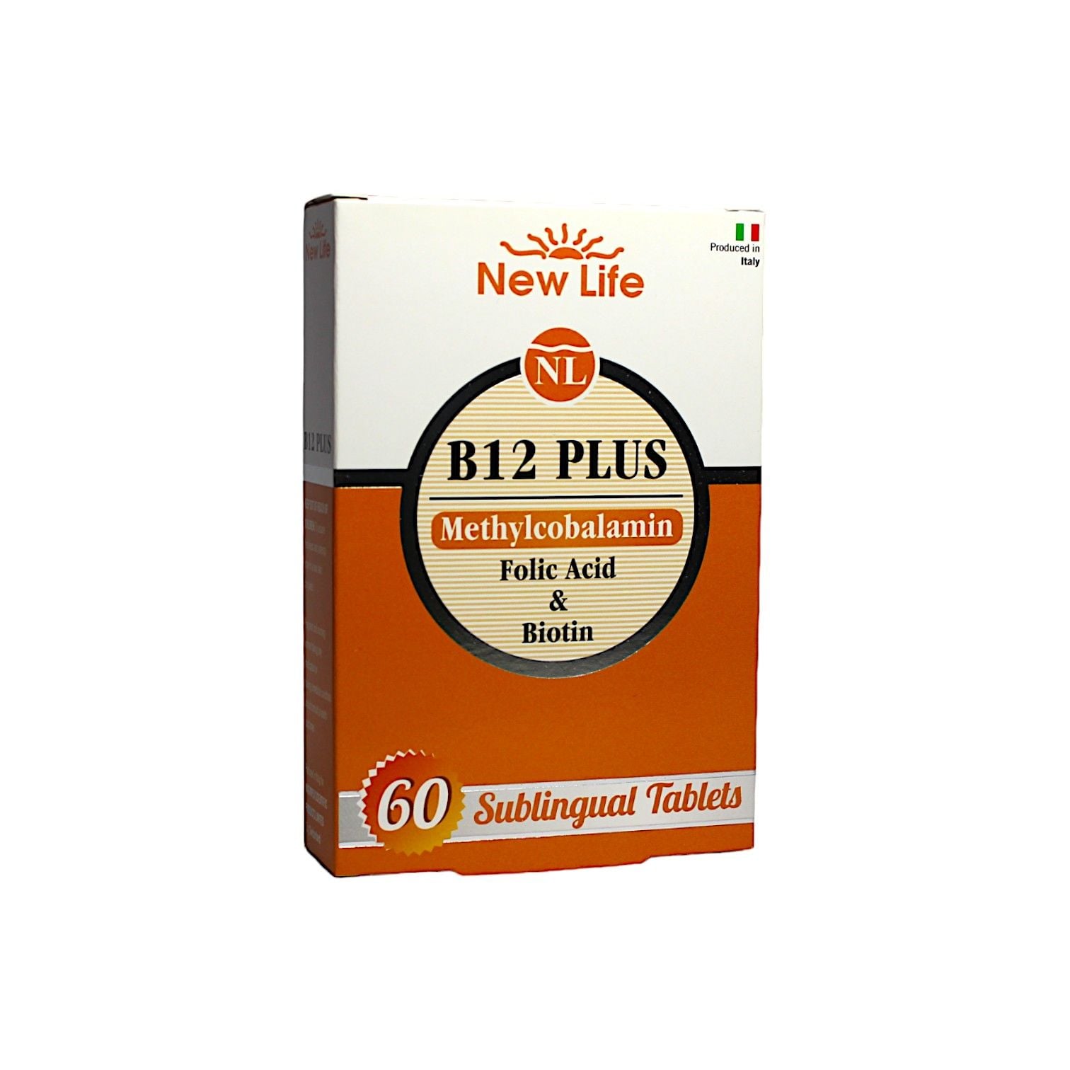 New Life B12 Plus Folik Asit ve Biotin İçeren Takviye Edici 60 Tablet