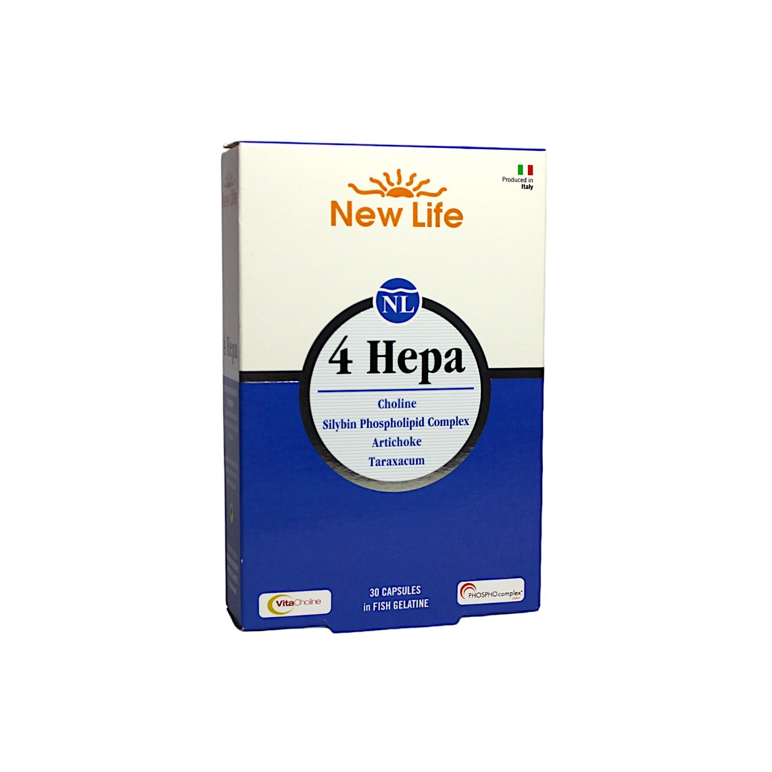 New Life 4 Hepa Takviye Edici Gıda 30 Kapsül