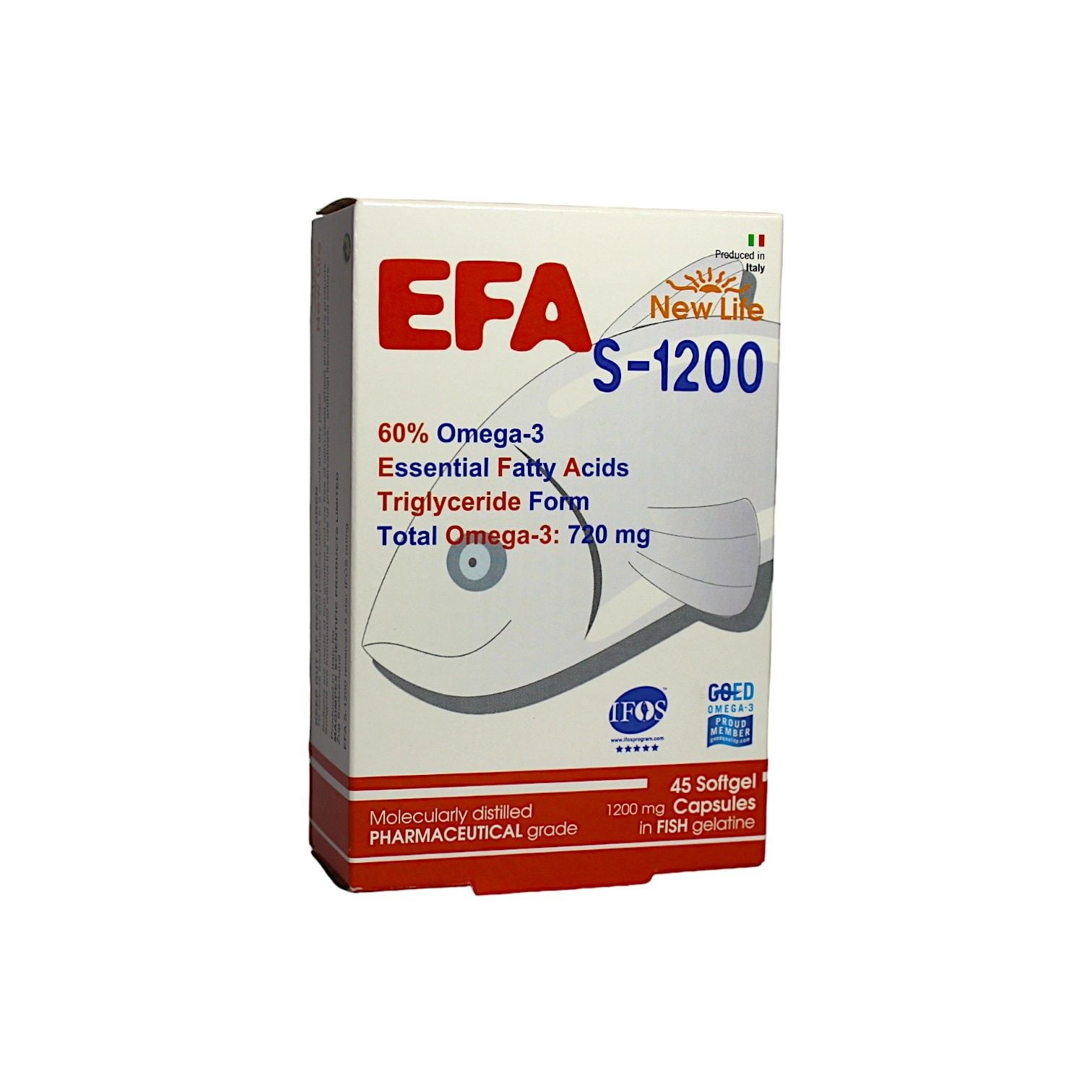 New Life EFA S-1200 mg Omega 3 - 45 Kapsül
