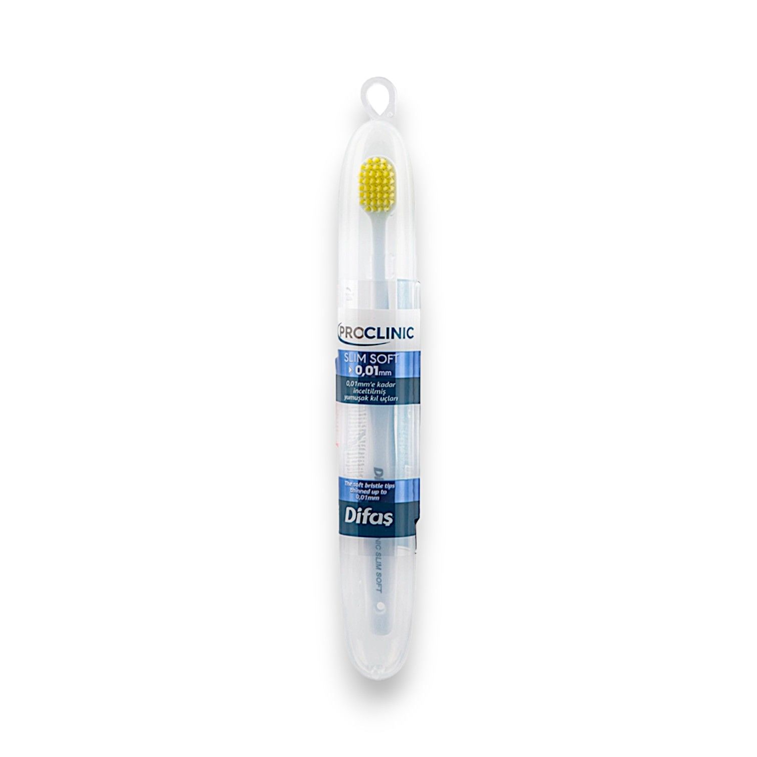 Difaş Pro-Clinic Slim Soft Diş Fırçası Seyahat Kutulu 0,01 Mm