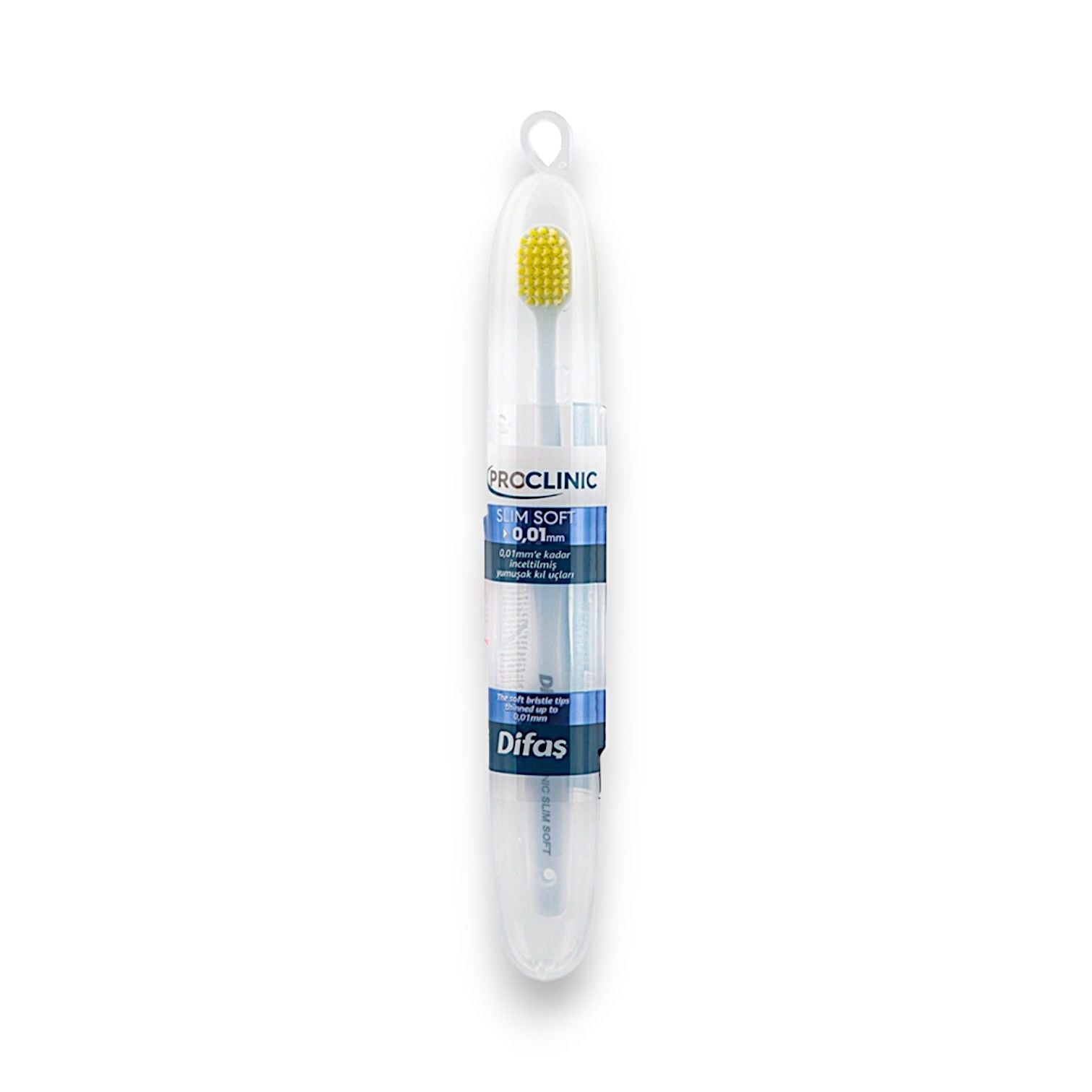 Difaş Pro-Clinic Slim Soft Diş Fırçası Seyahat Kutulu 0,01 Mm