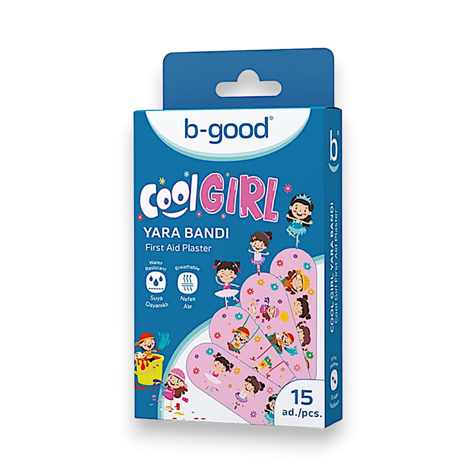B-Good Cool Girl Kız Çocuk Yara Bandı 15'li