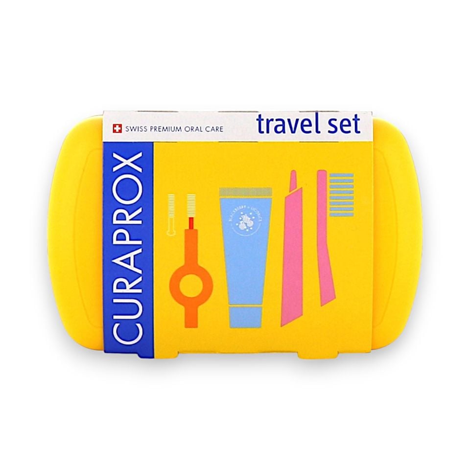 Curaprox Travel Set Seyahat Seti - Sarı