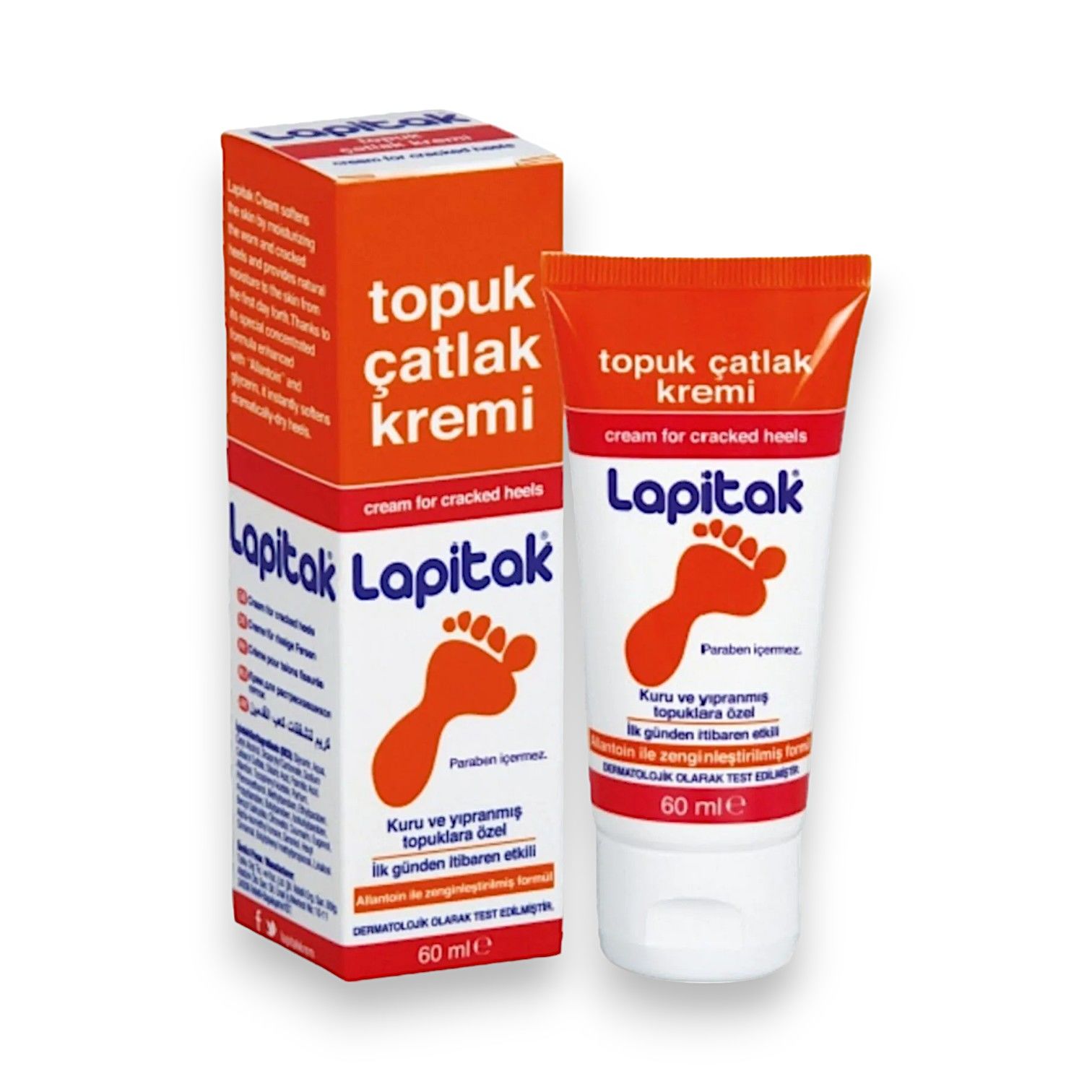 Lapitak Topuk Çatlak Kremi 60 mL