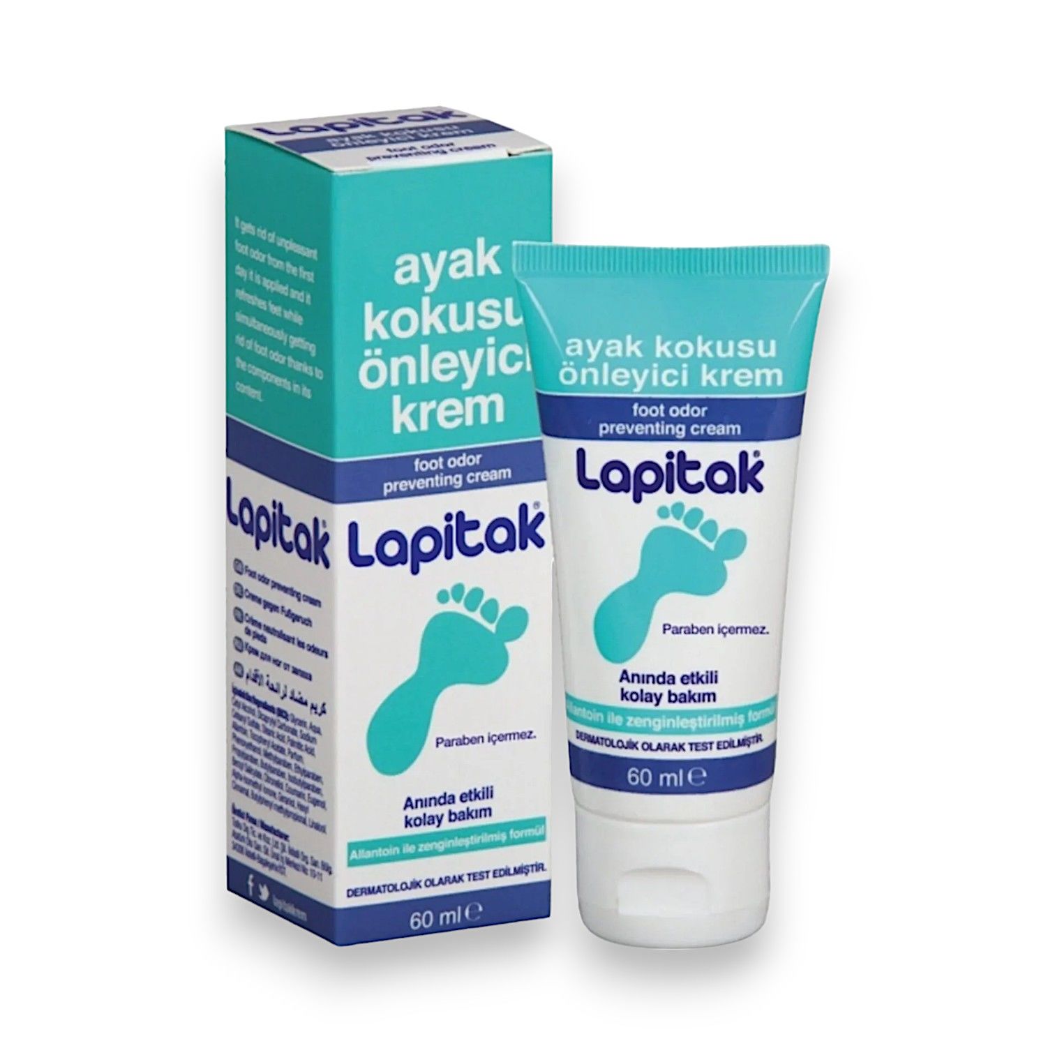 Lapitak Ayak Kokusu Önleyici Krem 60 mL