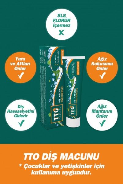 Jeomed TTO Florürsüz Diş Macunu 75 ml