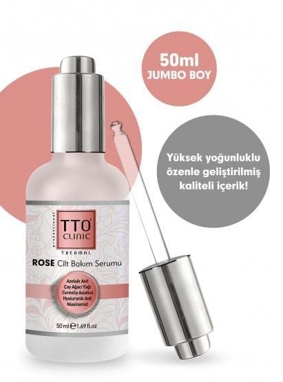 TTO Clinic Rose Cilt Bakım Serumu 50 mL
