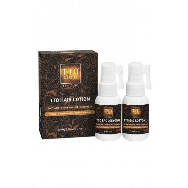 TTO Clinic Saç Losyonu 30 ml x 2 Adet