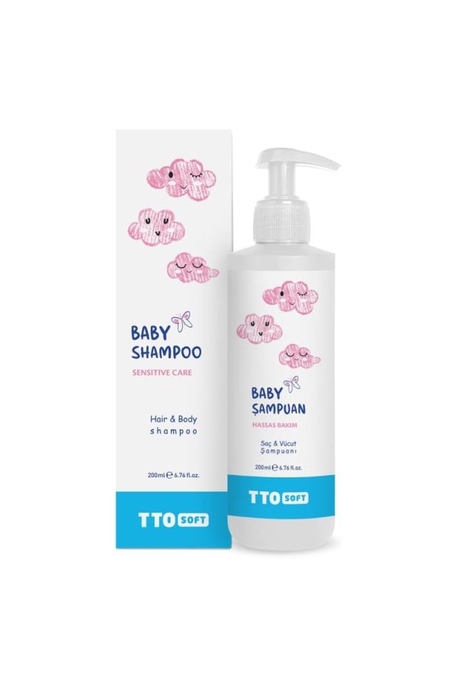TTO Soft Hassas Bakım Bebek Şampuanı 200 ml