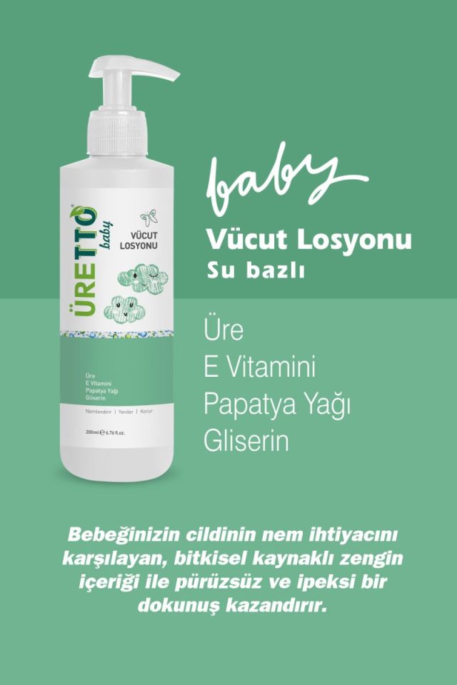 TTO Üretto Baby Vücut Losyonu 200 ml