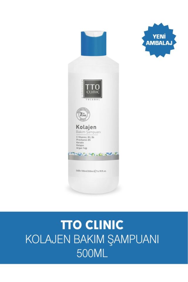 TTO Clinic Kolajen Bakım Şampuanı 400 ml