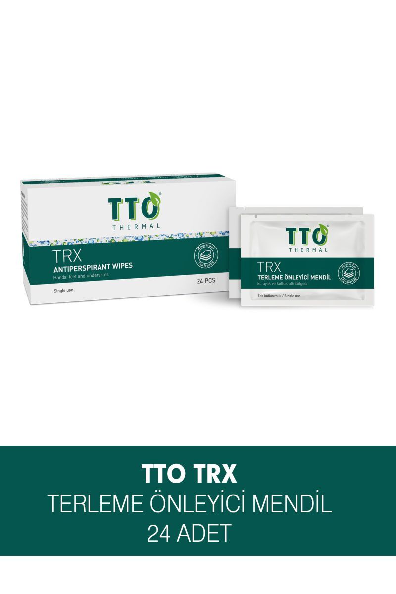 TTO TRX Terleme Karşıtı Mendil 24 Adet